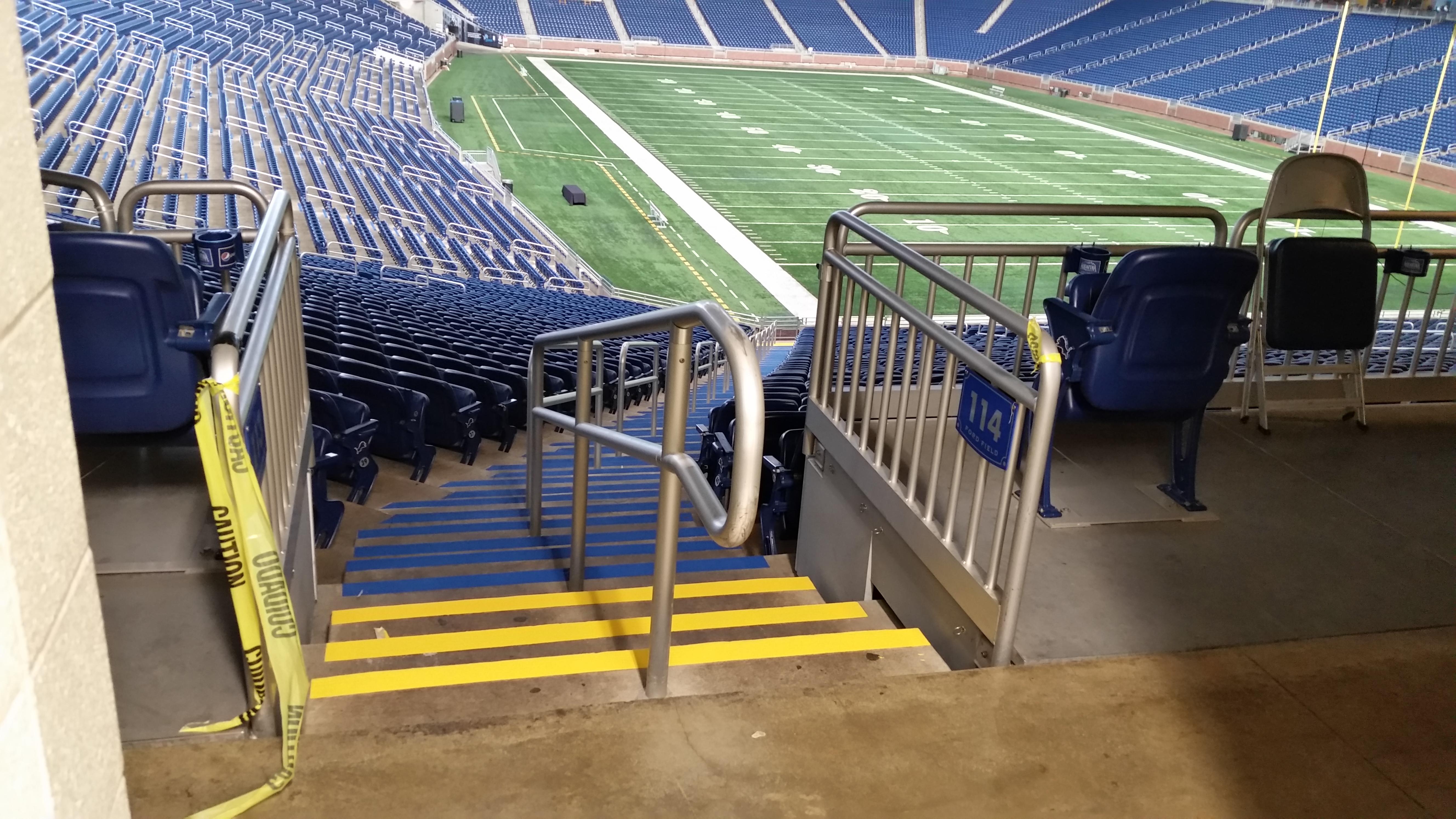 Ford Field Stair Treads